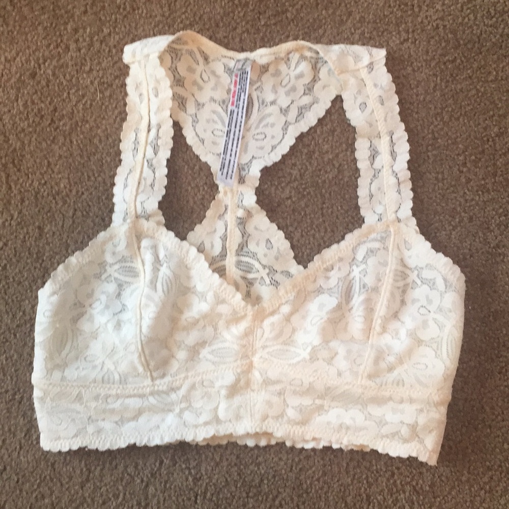 Free People lace bralette xs